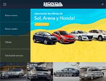 Tablet Screenshot of hondadecayey.com